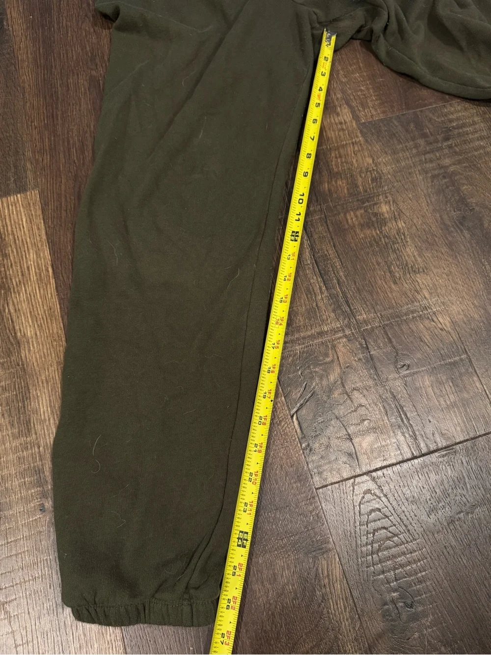 PINK Olive Green Drawstring Jogger Pants
